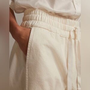 Everlane Cream cotton pants